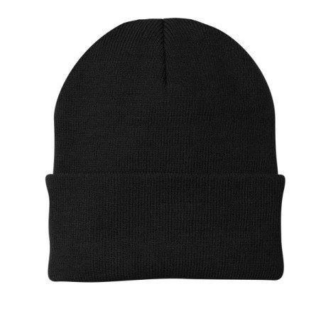 Blank Beanie - Black