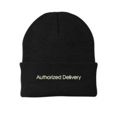 Authorized Delivery Knit Beanie - Black