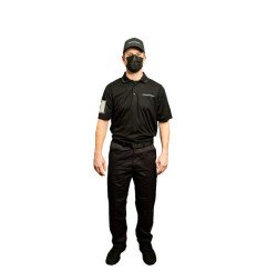 UNIFORM BANNER - AUTHORIZED DELIVERY (BLACK)