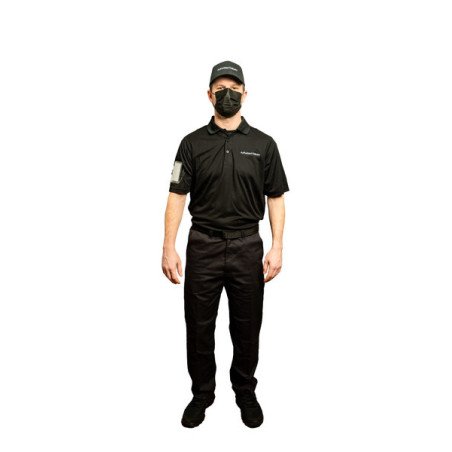 UNIFORM BANNER - AUTHORIZED DELIVERY (BLACK)